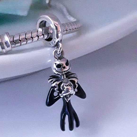 Nightmare before Christmas 3 charm set S925 Sterling Silver Pandora compatible - Picture 6 of 6